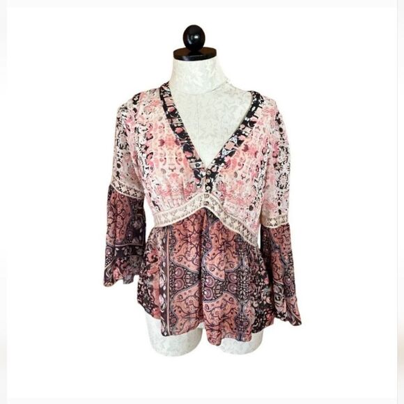 BEBE Blouse  - Picture 1 of 12